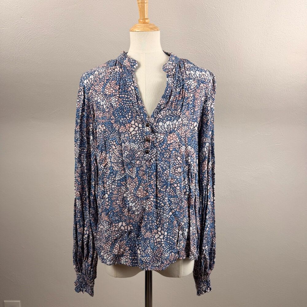 Anthropologie Maeve Colette Peasant Blouse XS
